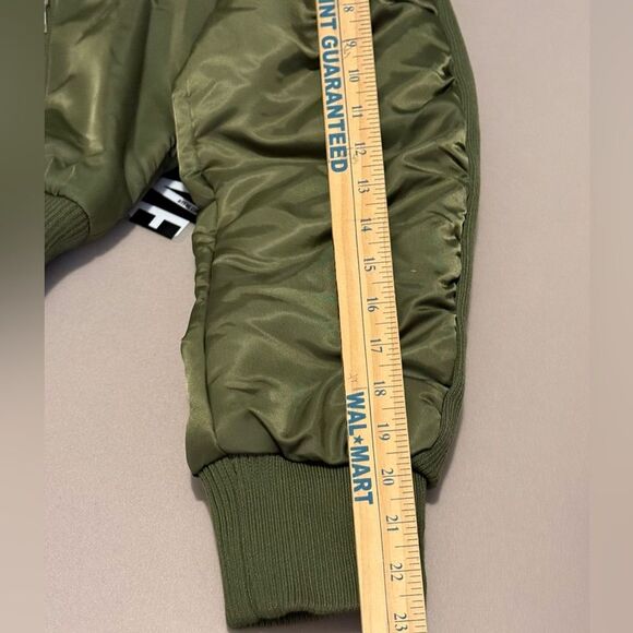 NEW HYFVE Olive Bomber Jacket - Picture 7 of 9